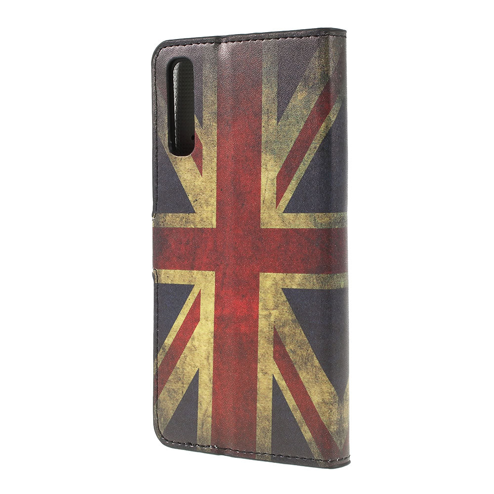 Pattern Printing PU Leather Magnetic Stand Case for Samsung Galaxy A50 / A50s / A30s