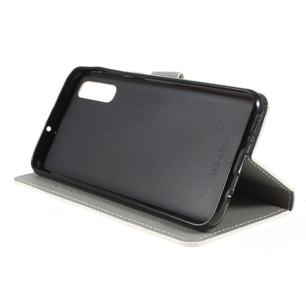 Pattern Printing PU Leather Magnetic Stand Case for Samsung Galaxy A50 / A50s / A30s