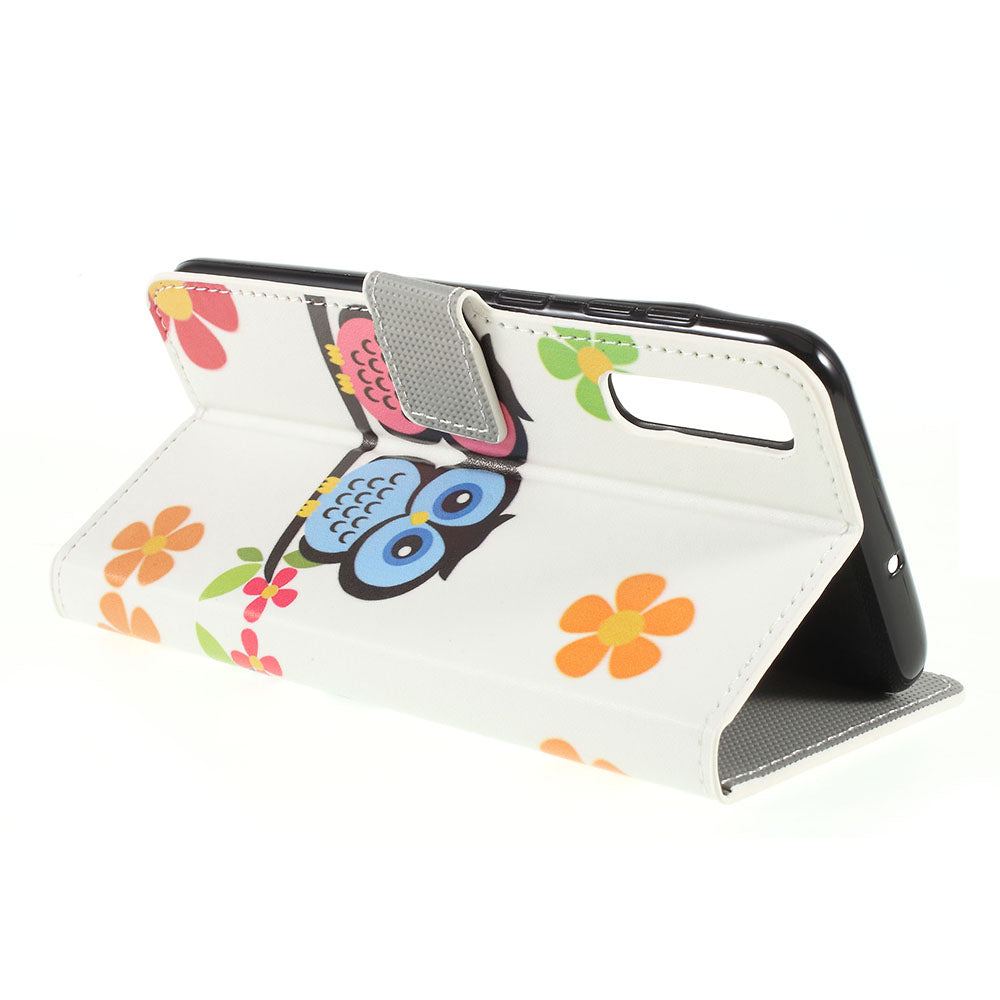 Pattern Printing PU Leather Magnetic Stand Case for Samsung Galaxy A50 / A50s / A30s