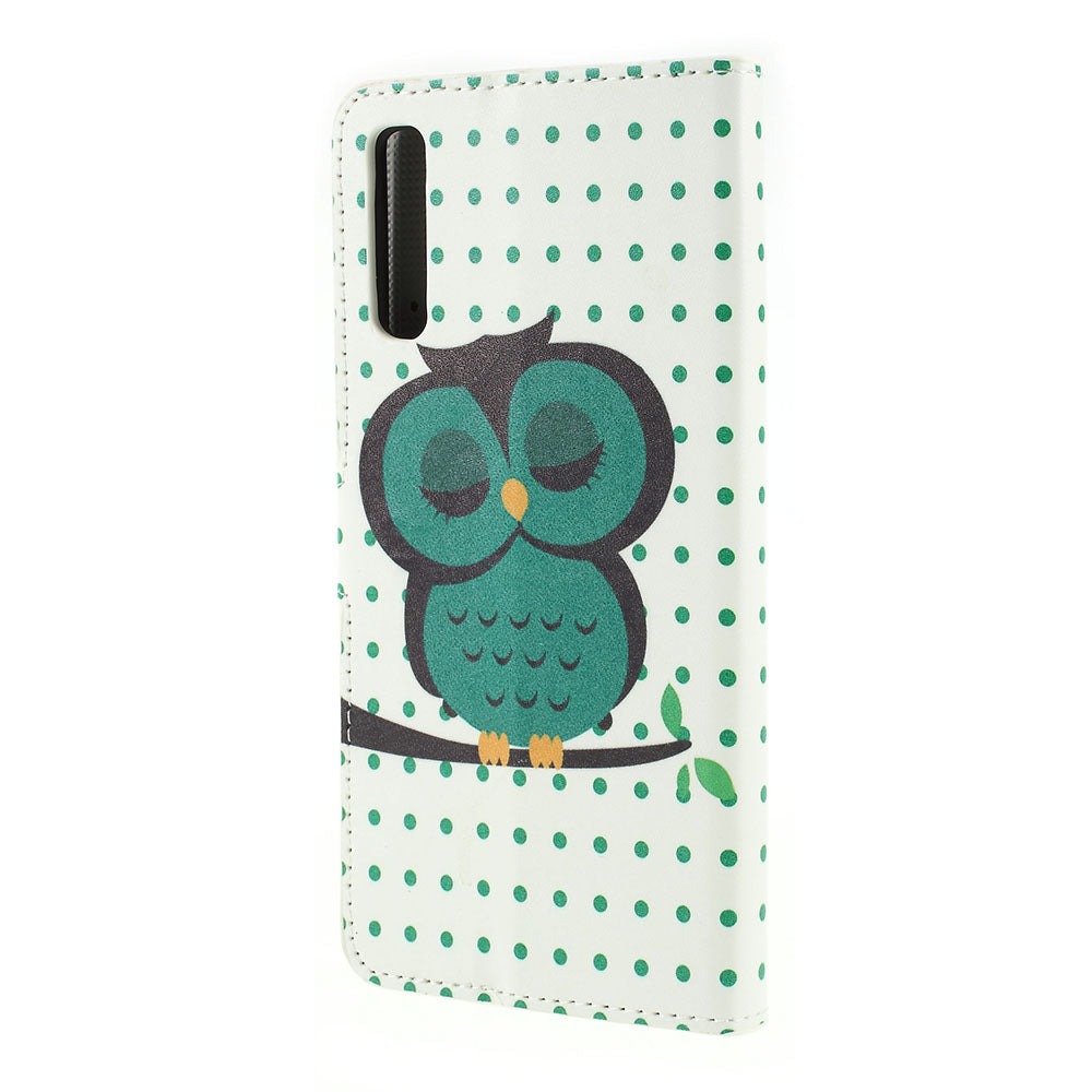 Pattern Printing PU Leather Magnetic Stand Case for Samsung Galaxy A50 / A50s / A30s