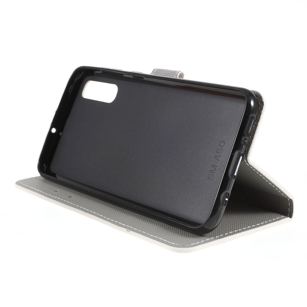 Pattern Printing PU Leather Magnetic Stand Case for Samsung Galaxy A50 / A50s / A30s