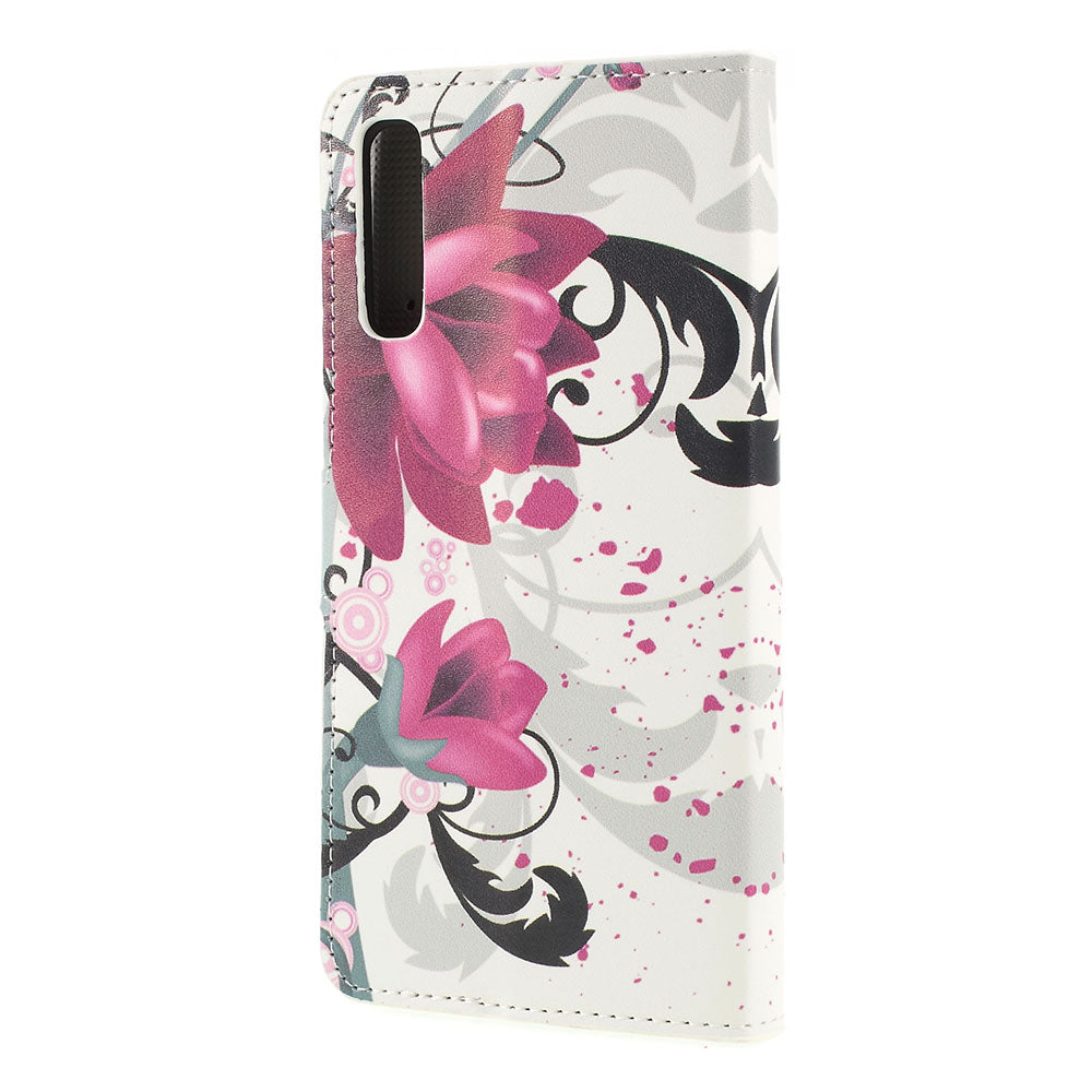 Pattern Printing PU Leather Magnetic Stand Case for Samsung Galaxy A50 / A50s / A30s
