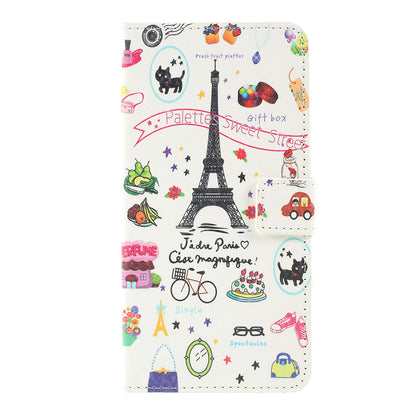 Pattern Printing PU Leather Magnetic Stand Case for Samsung Galaxy A50 / A50s / A30s