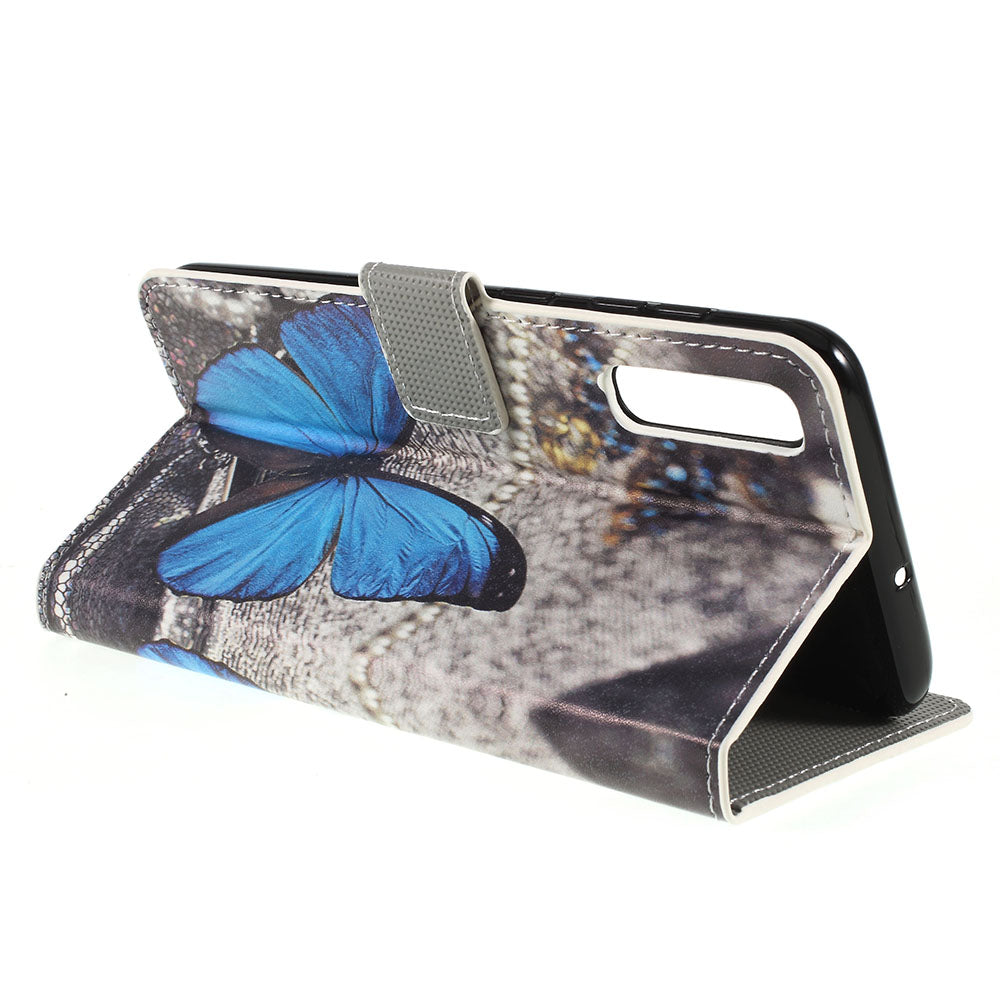 Pattern Printing PU Leather Magnetic Stand Case for Samsung Galaxy A50 / A50s / A30s