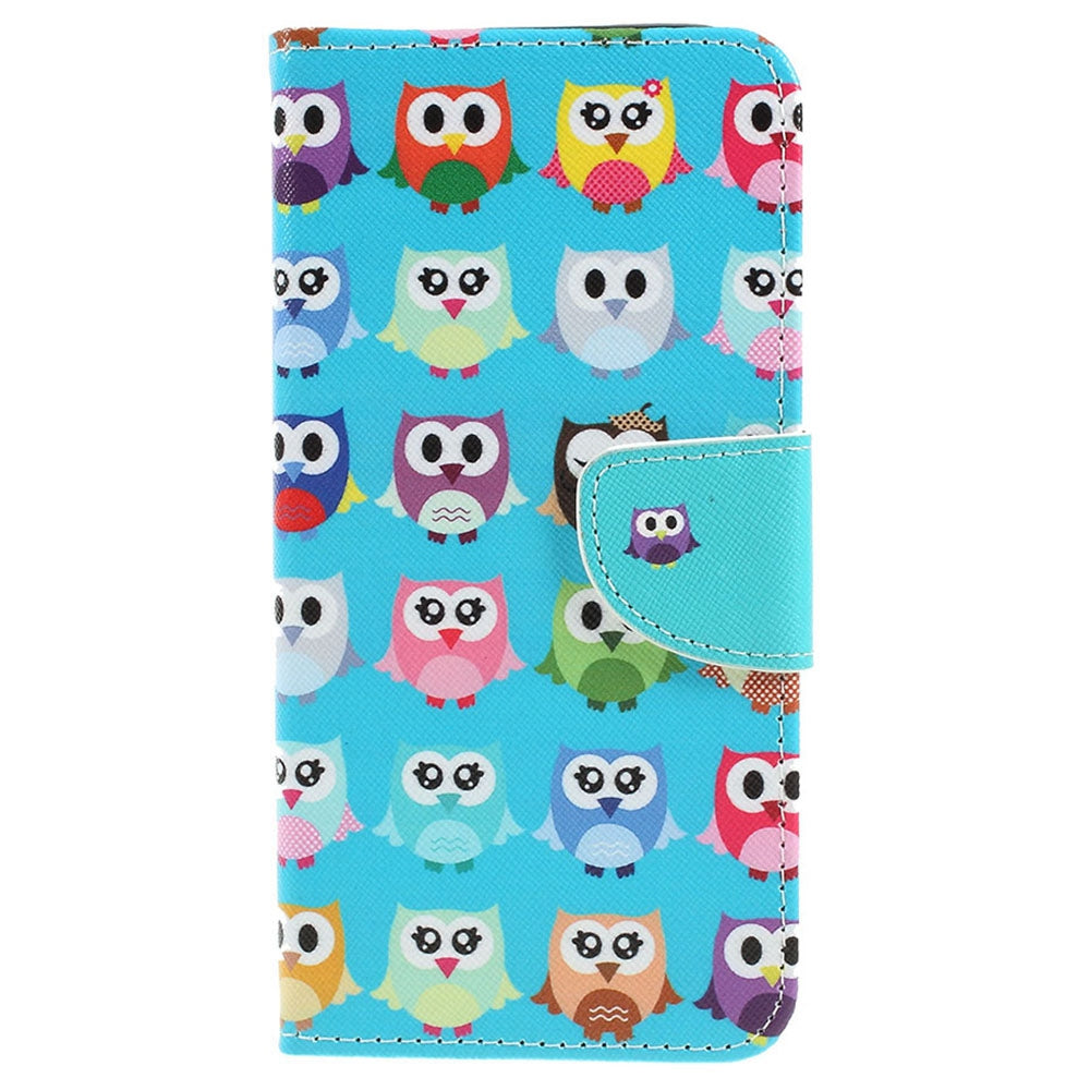 Pattern Printing Cross Texture PU Leather Wallet Flip Casing for Samsung Galaxy A50 / A50s / A30s