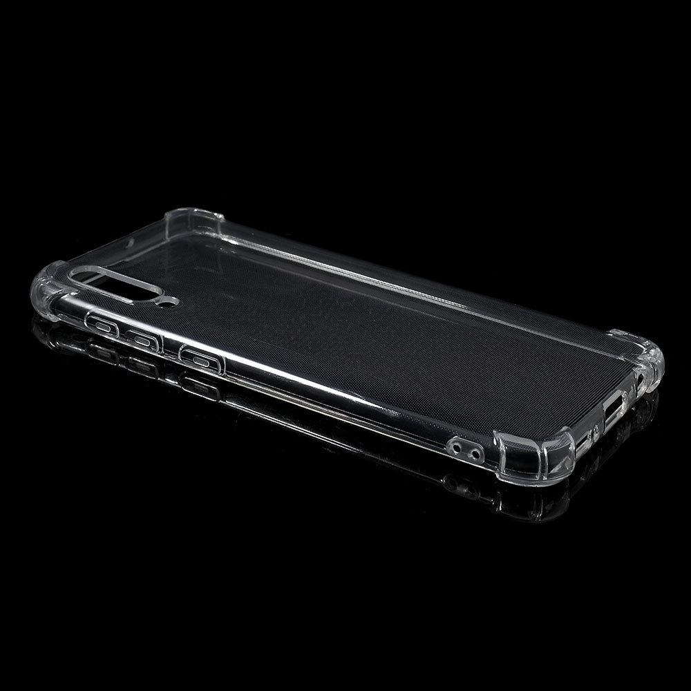 Drop-resistant Clear TPU Case Phone Cover for Samsung Galaxy A50/A50s/A30s