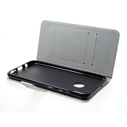 Pattern Printing Leather Magnetic Wallet Stand Folio Case for Samsung Galaxy A30 / A20