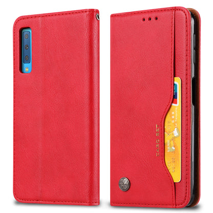 Auto-absorbed Classic PU Leather Cell Phone Case for Samsung Galaxy A70