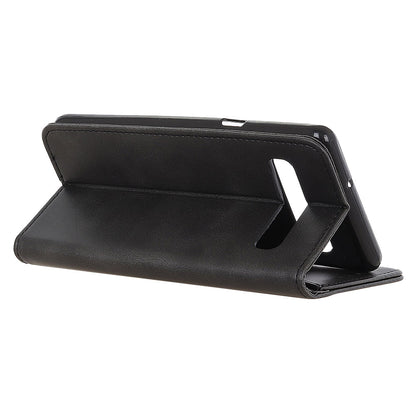 Auto-absorbed Split Leather Wallet Case for Samsung Galaxy S10