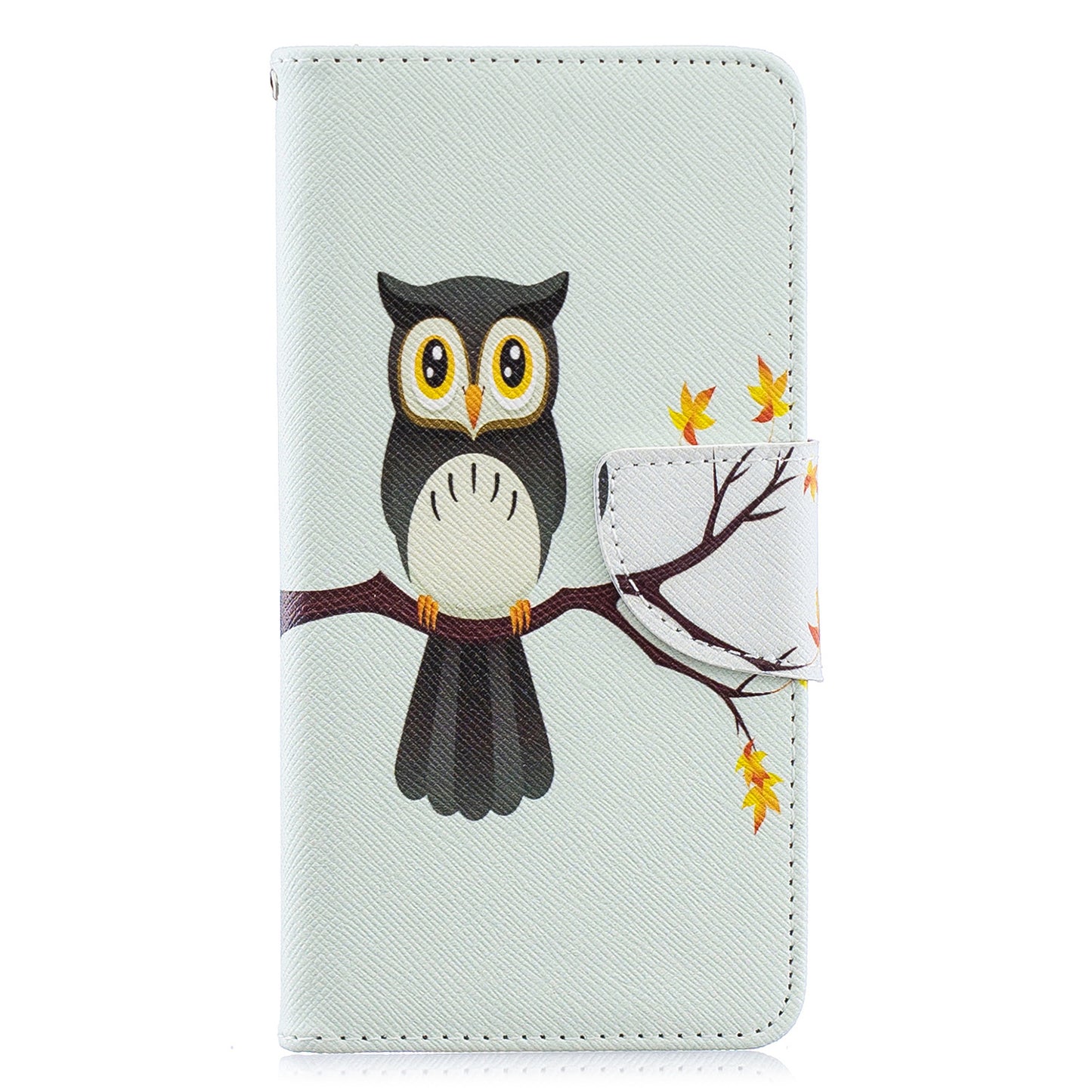 Pattern Printing PU Leather Flip Cell Phone Case for Samsung Galaxy A40