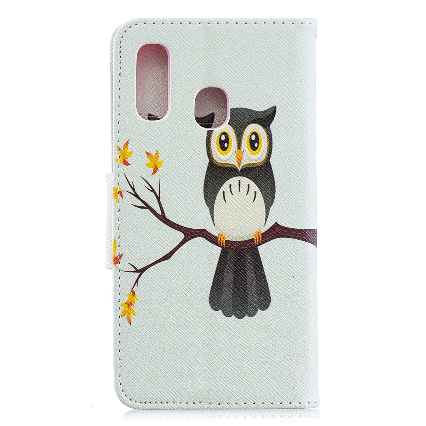Pattern Printing PU Leather Flip Cell Phone Case for Samsung Galaxy A40