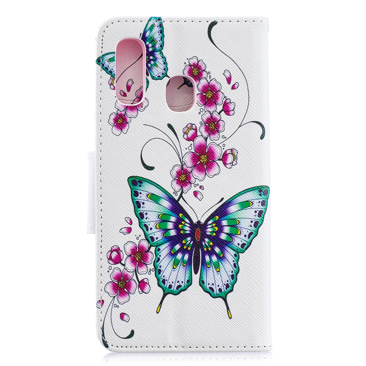 Pattern Printing PU Leather Flip Cell Phone Case for Samsung Galaxy A40