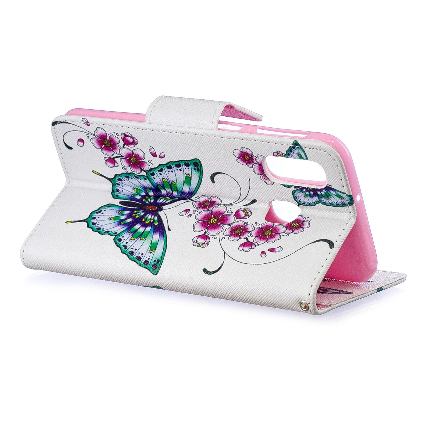 Pattern Printing PU Leather Flip Cell Phone Case for Samsung Galaxy A40