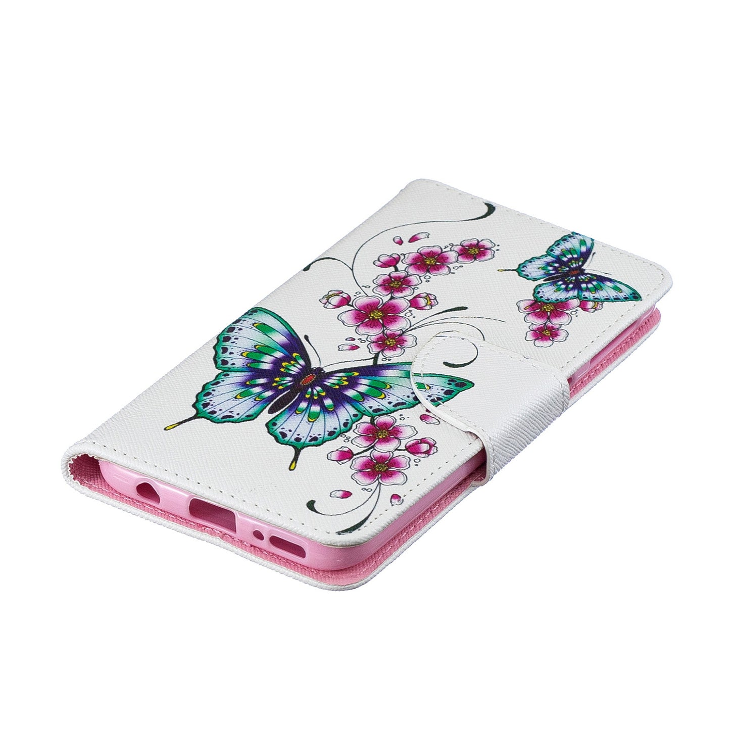 Pattern Printing PU Leather Flip Cell Phone Case for Samsung Galaxy A40
