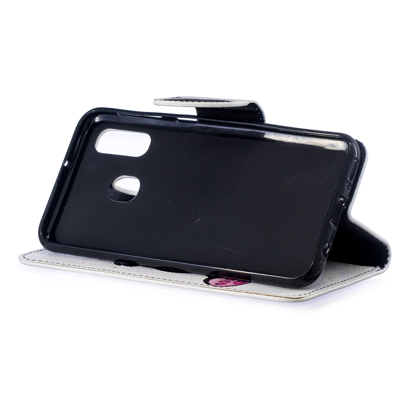 Pattern Printing PU Leather Flip Cell Phone Case for Samsung Galaxy A40