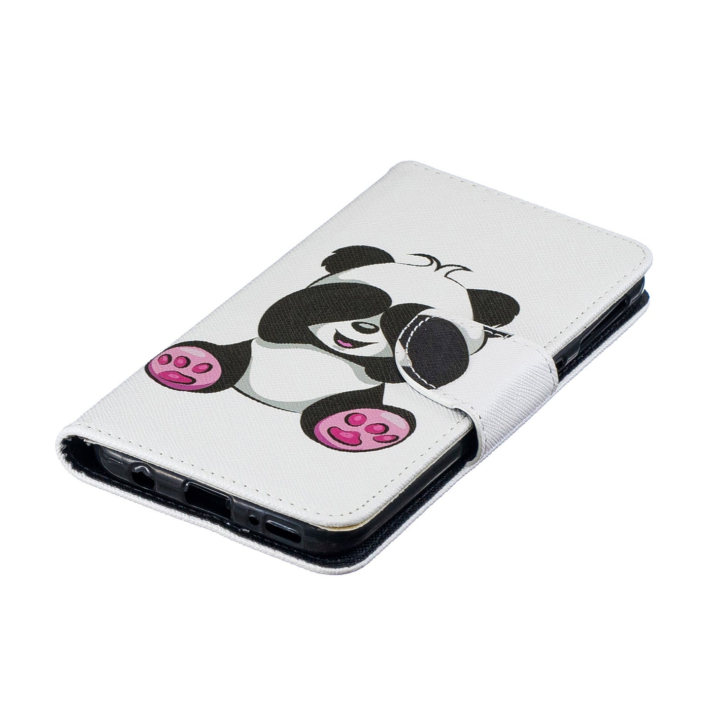 Pattern Printing PU Leather Flip Cell Phone Case for Samsung Galaxy A40