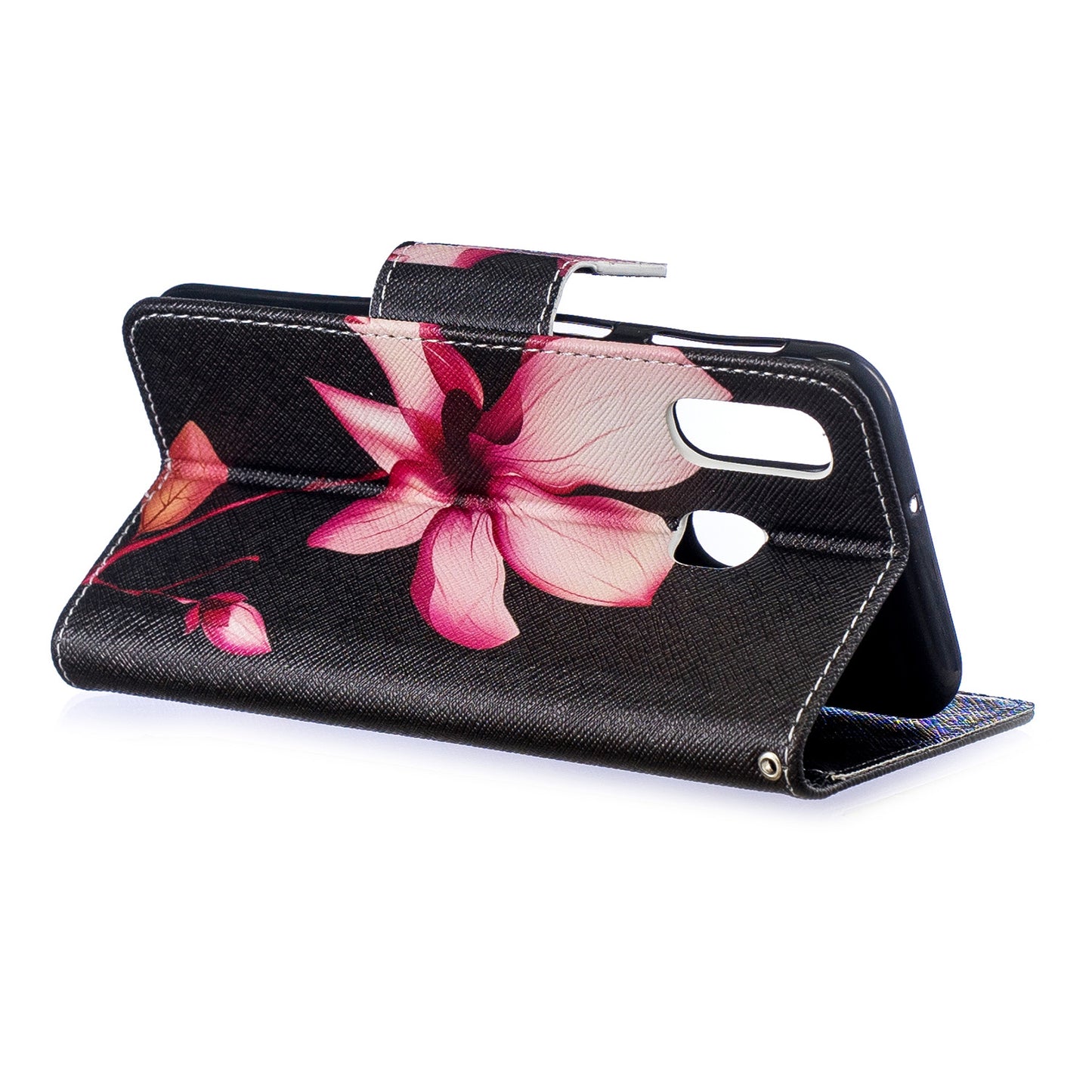 Pattern Printing PU Leather Flip Cell Phone Case for Samsung Galaxy A40