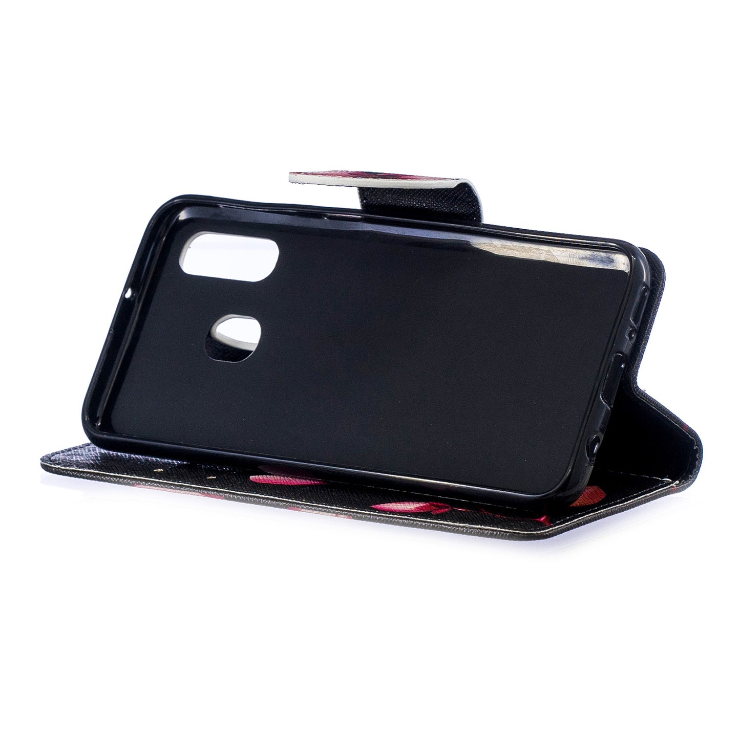 Pattern Printing PU Leather Flip Cell Phone Case for Samsung Galaxy A40