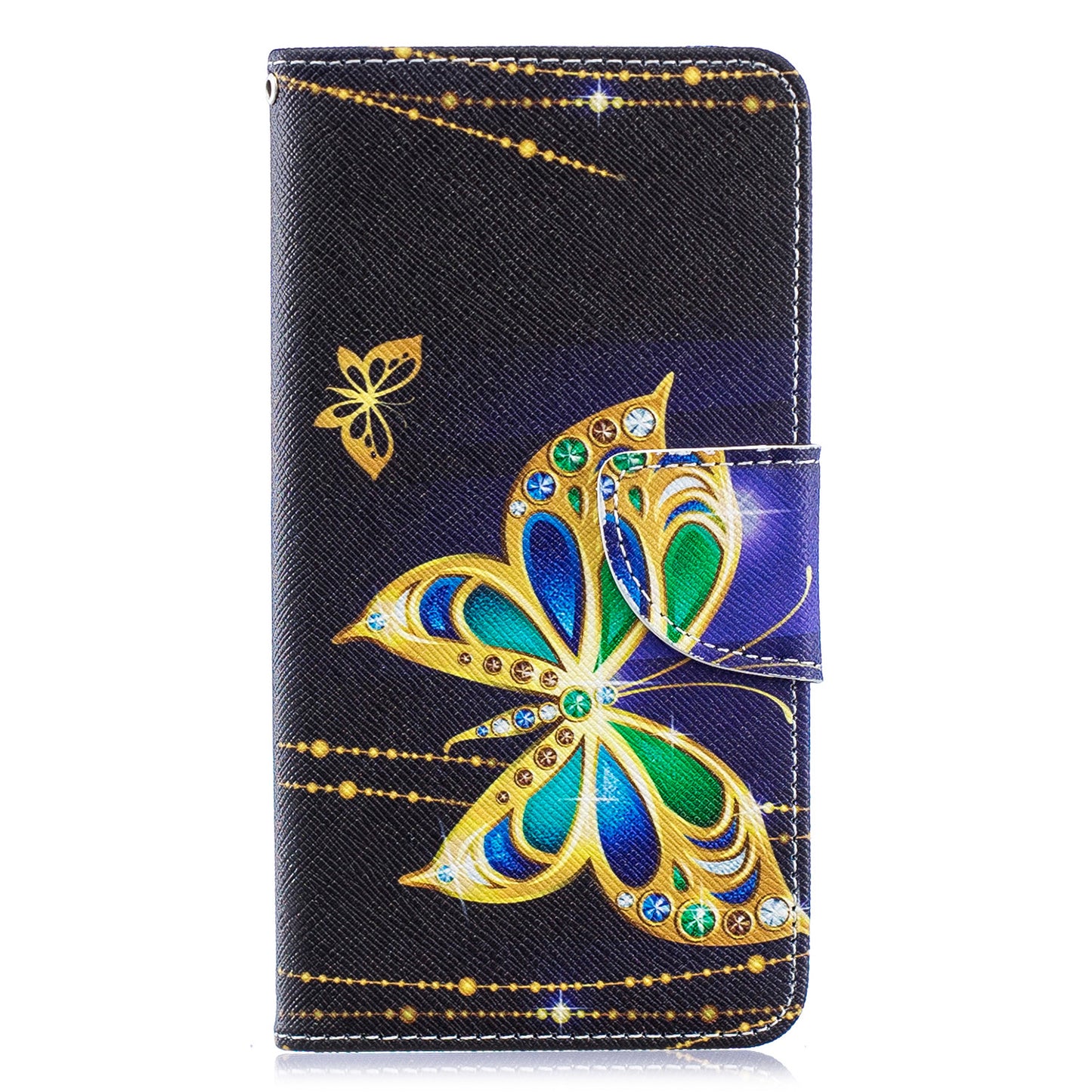 Pattern Printing PU Leather Flip Cell Phone Case for Samsung Galaxy A40