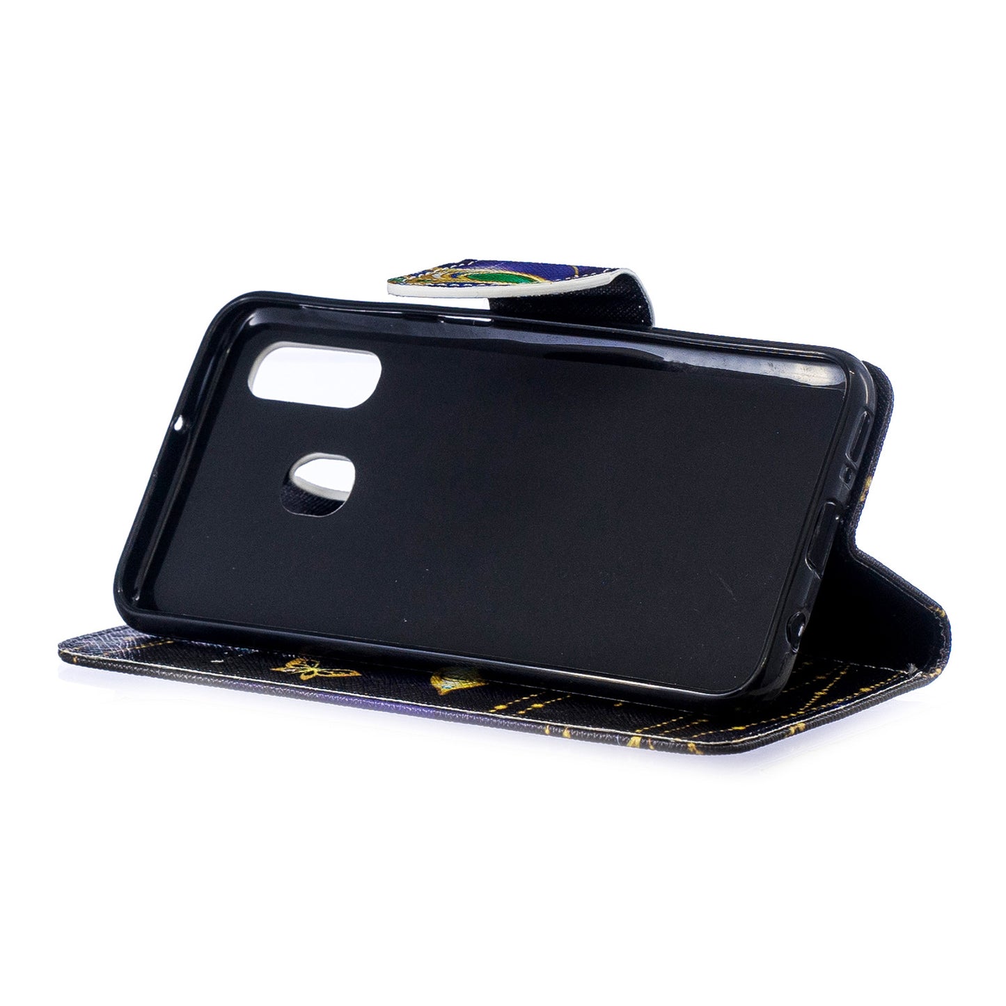 Pattern Printing PU Leather Flip Cell Phone Case for Samsung Galaxy A40