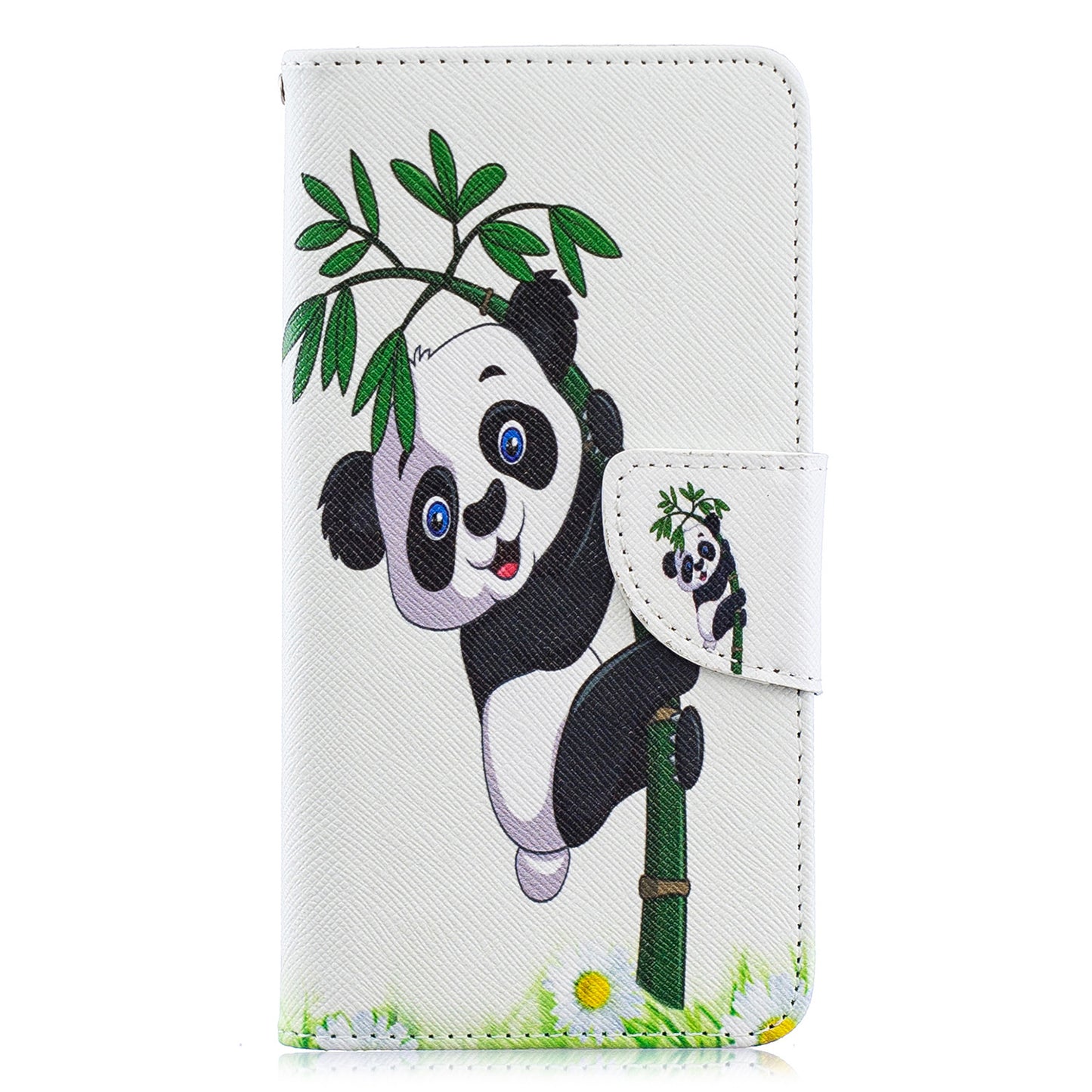 Pattern Printing PU Leather Flip Cell Phone Case for Samsung Galaxy A40