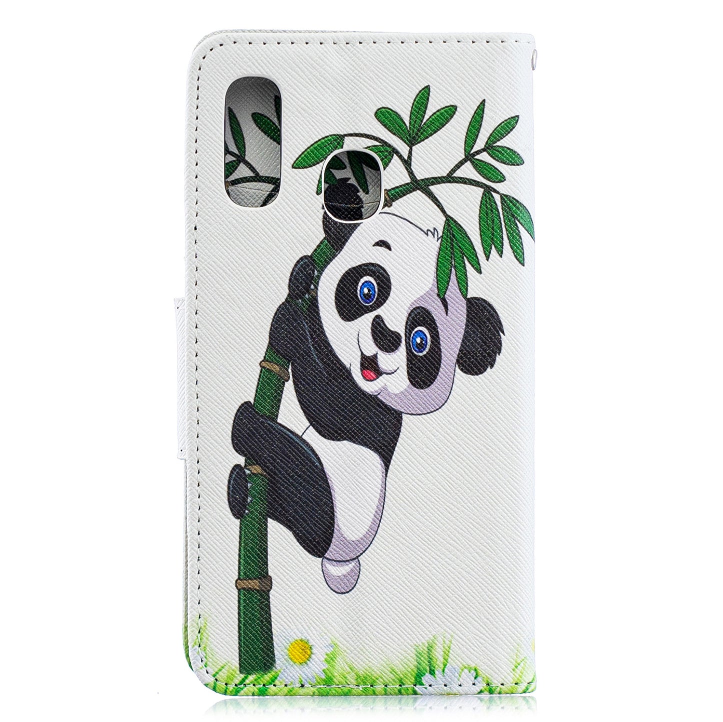 Pattern Printing PU Leather Flip Cell Phone Case for Samsung Galaxy A40