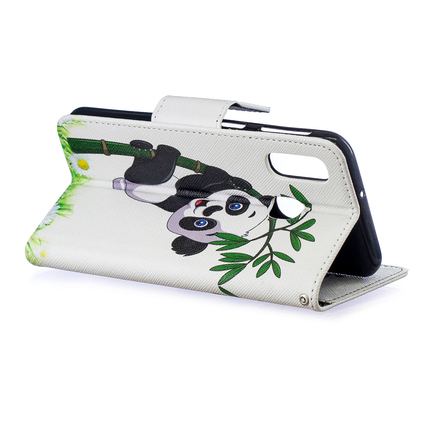 Pattern Printing PU Leather Flip Cell Phone Case for Samsung Galaxy A40