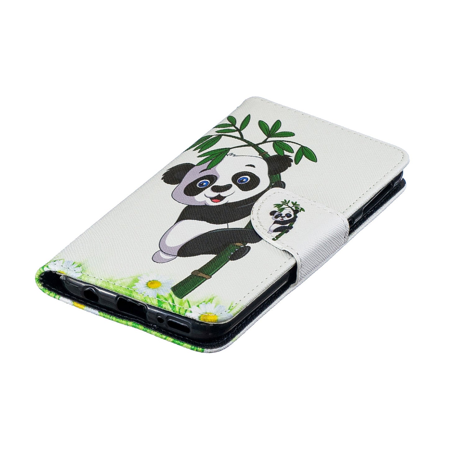 Pattern Printing PU Leather Flip Cell Phone Case for Samsung Galaxy A40