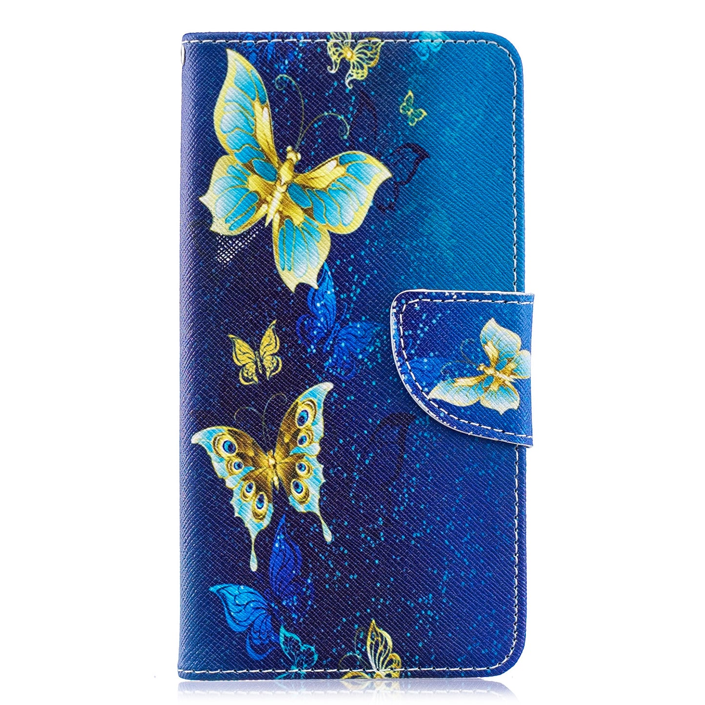 Pattern Printing PU Leather Flip Cell Phone Case for Samsung Galaxy A40