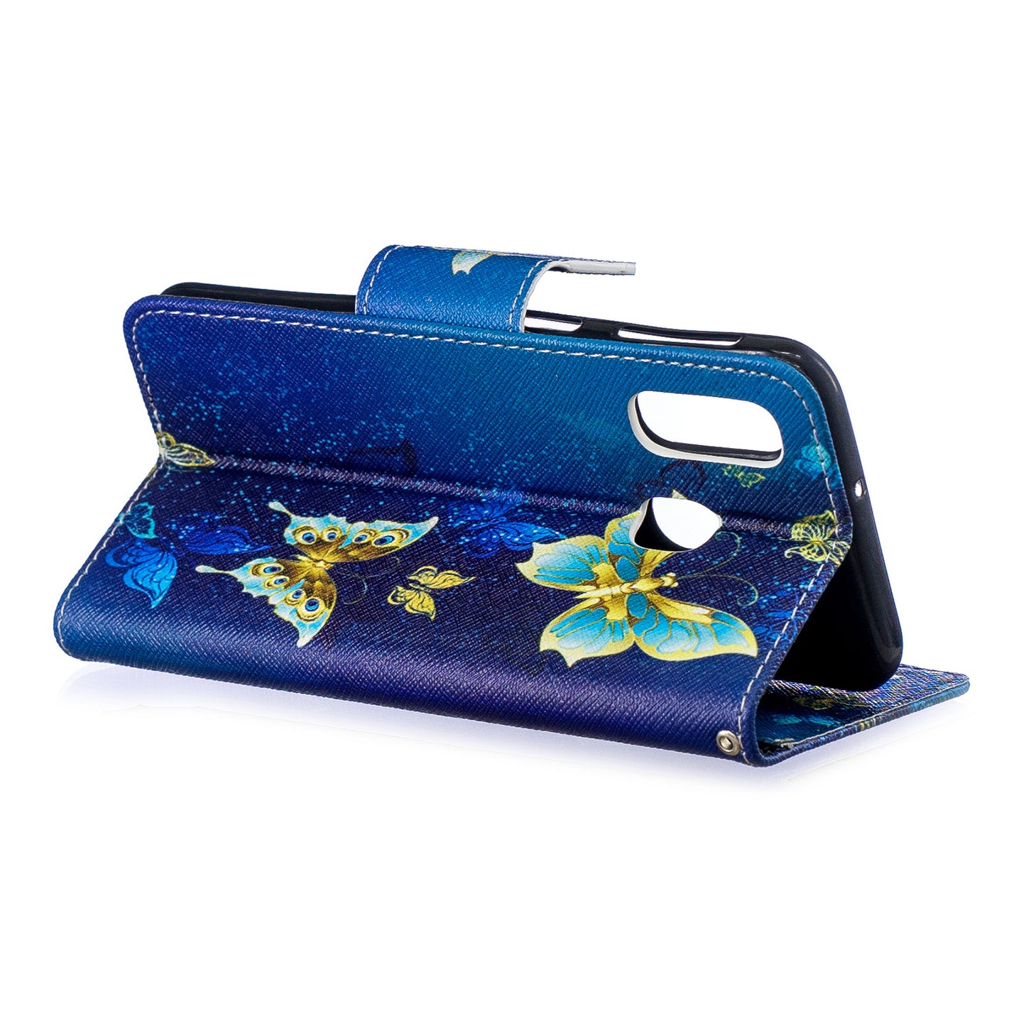 Pattern Printing PU Leather Flip Cell Phone Case for Samsung Galaxy A40