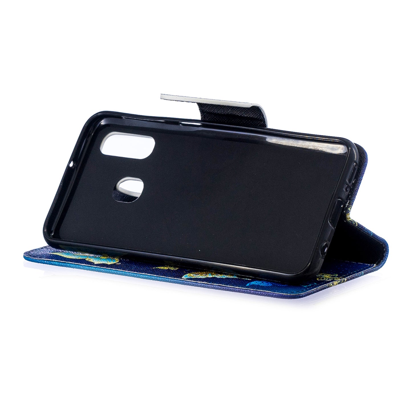 Pattern Printing PU Leather Flip Cell Phone Case for Samsung Galaxy A40