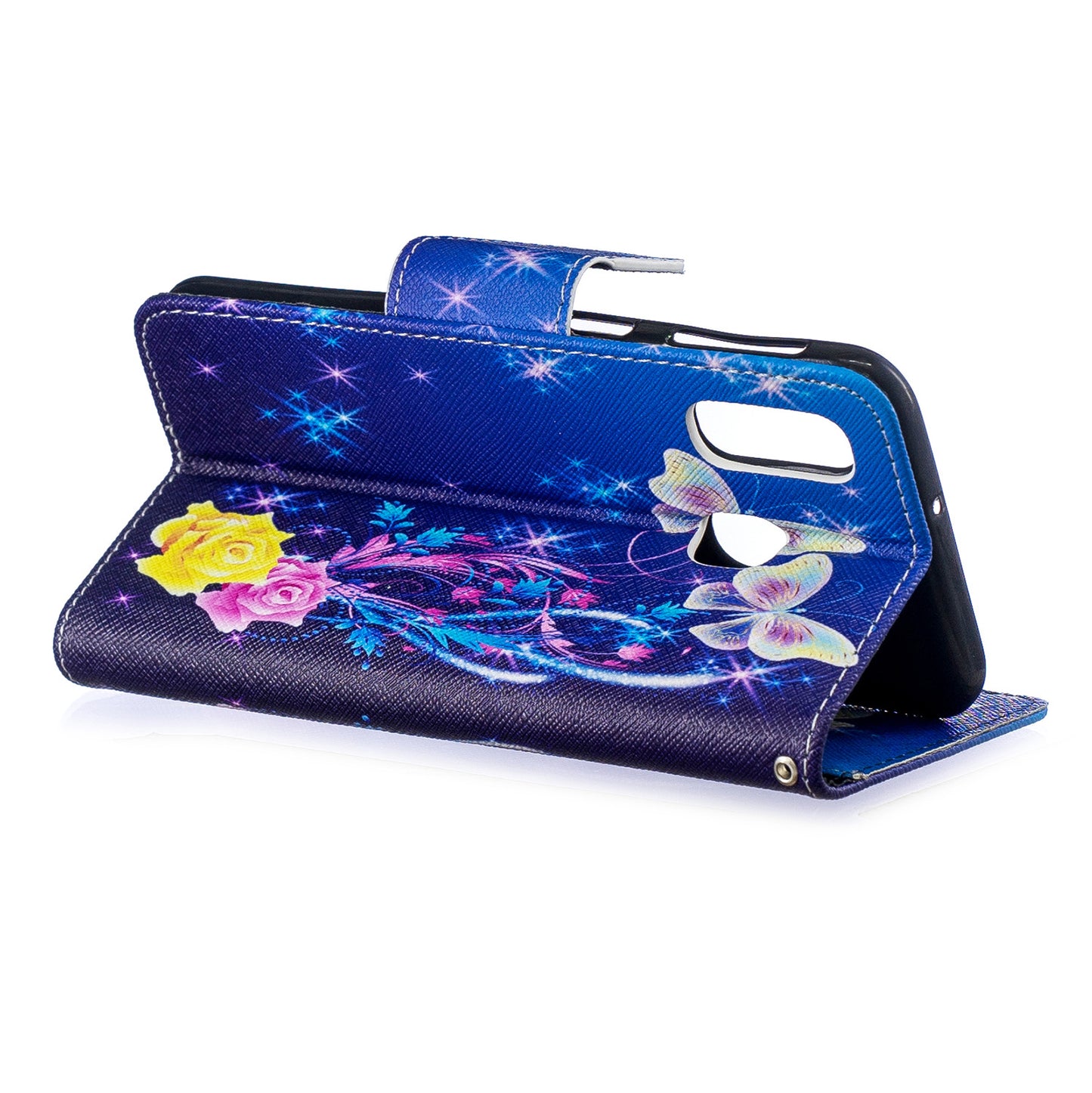 Pattern Printing PU Leather Flip Cell Phone Case for Samsung Galaxy A40