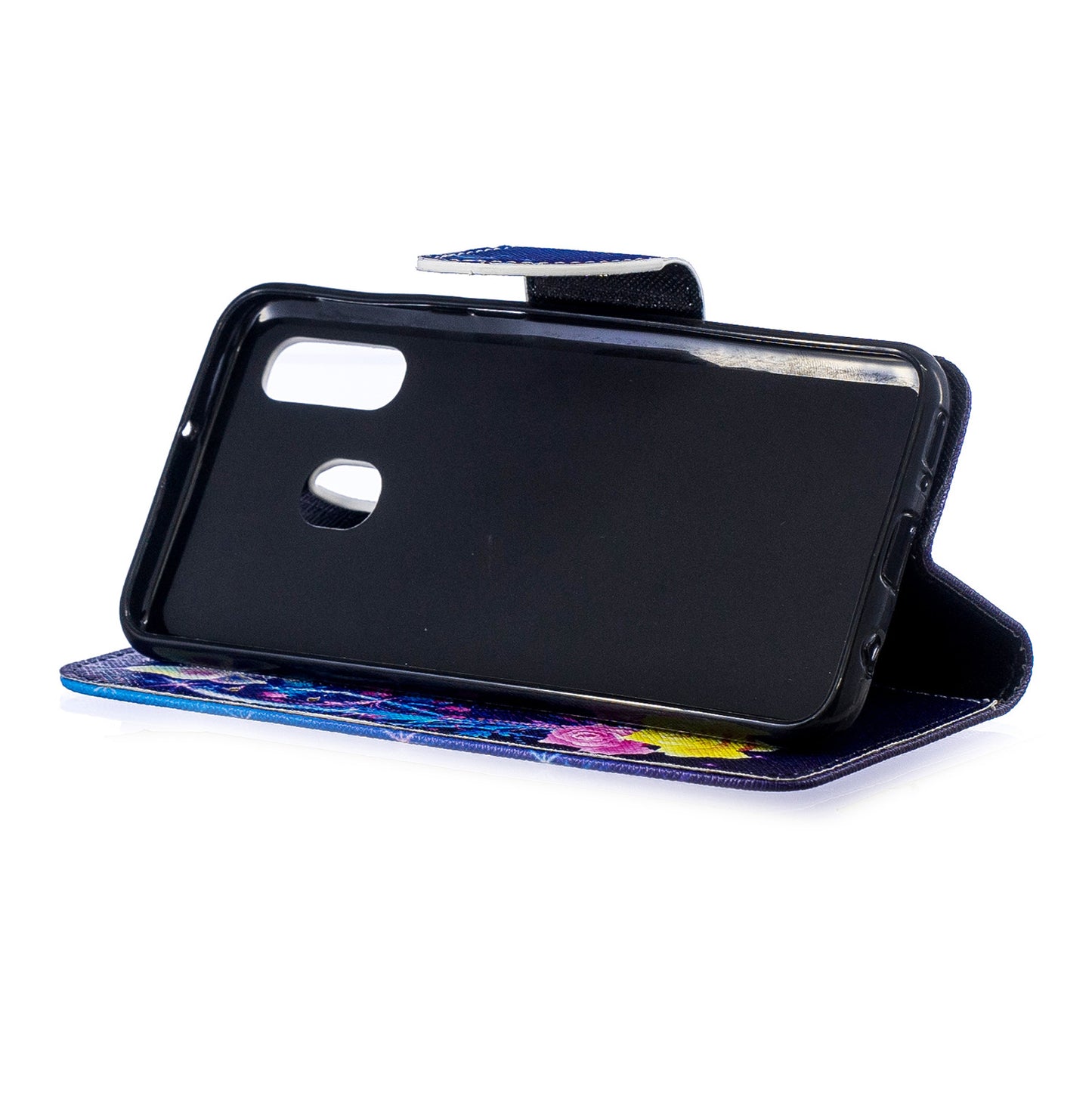 Pattern Printing PU Leather Flip Cell Phone Case for Samsung Galaxy A40