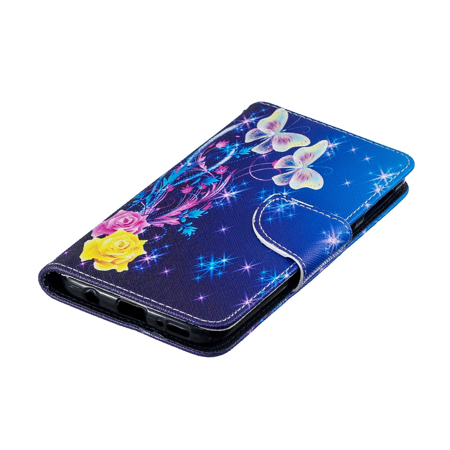Pattern Printing PU Leather Flip Cell Phone Case for Samsung Galaxy A40