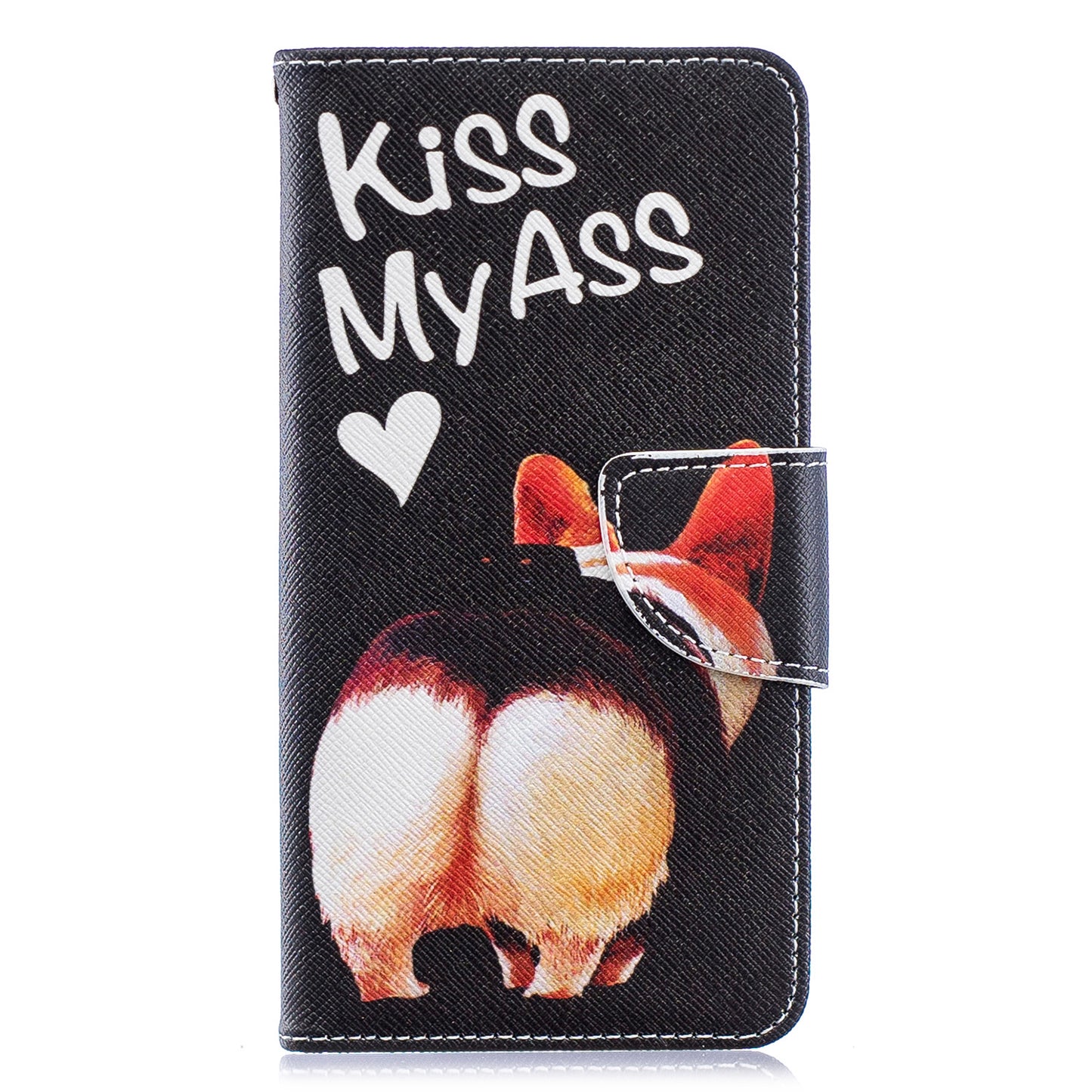 Pattern Printing PU Leather Flip Cell Phone Case for Samsung Galaxy A40
