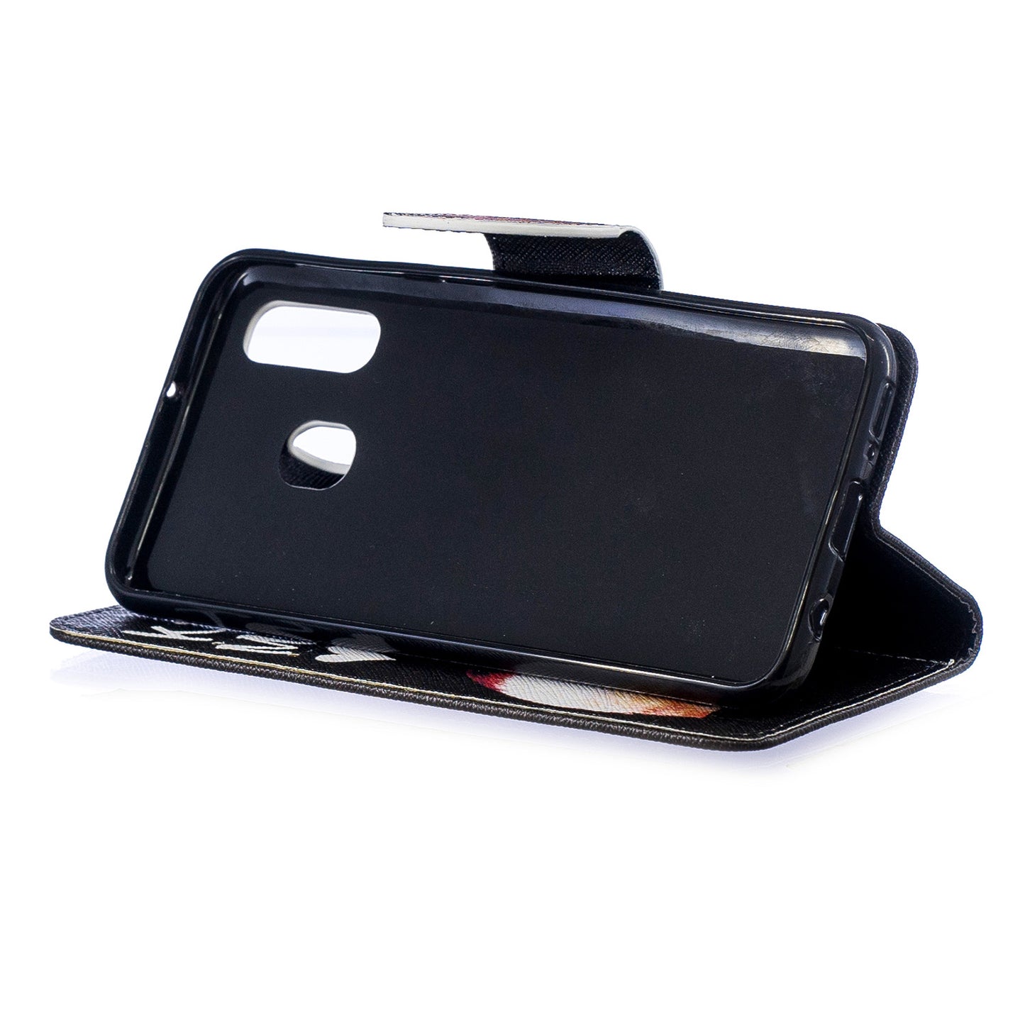 Pattern Printing PU Leather Flip Cell Phone Case for Samsung Galaxy A40