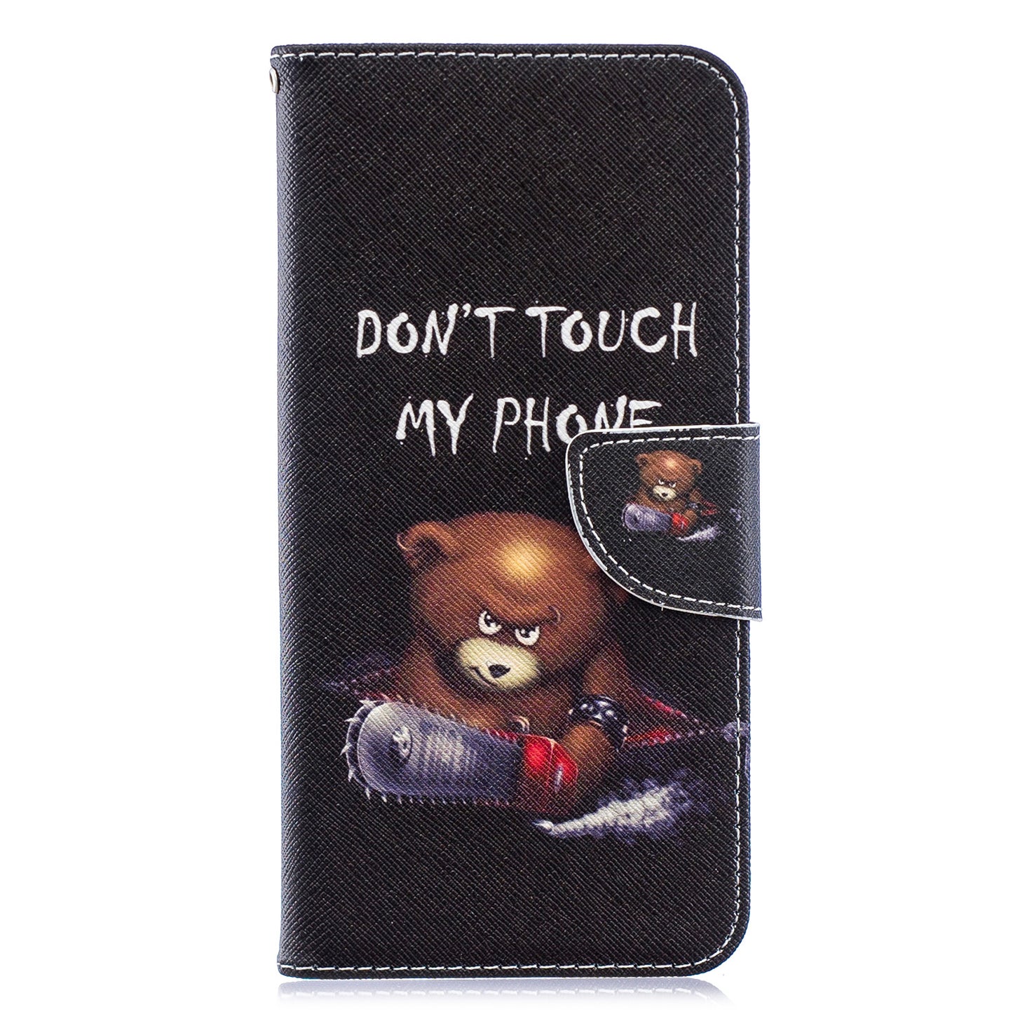 Pattern Printing PU Leather Wallet Stand Flip Cover for Samsung Galaxy A70