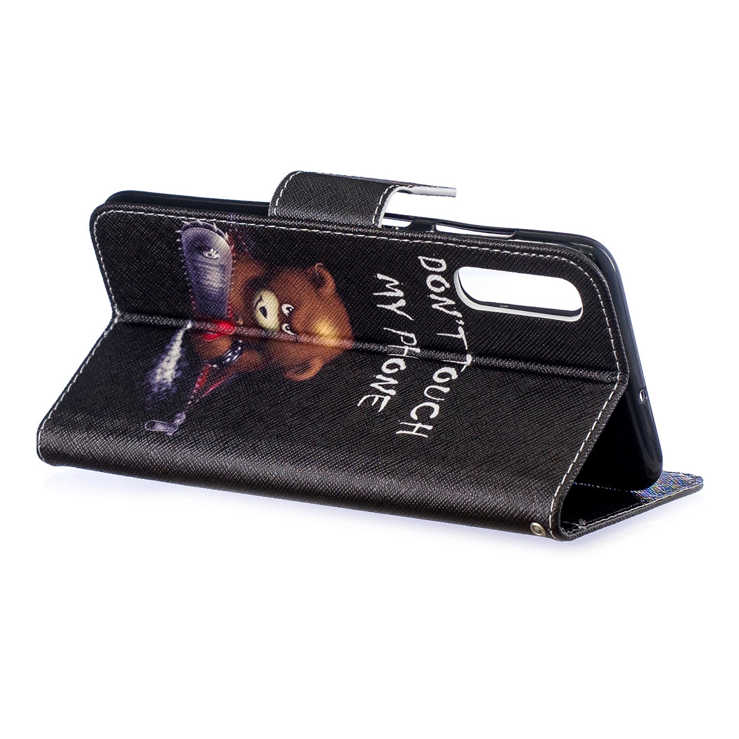 Pattern Printing PU Leather Wallet Stand Flip Cover for Samsung Galaxy A70