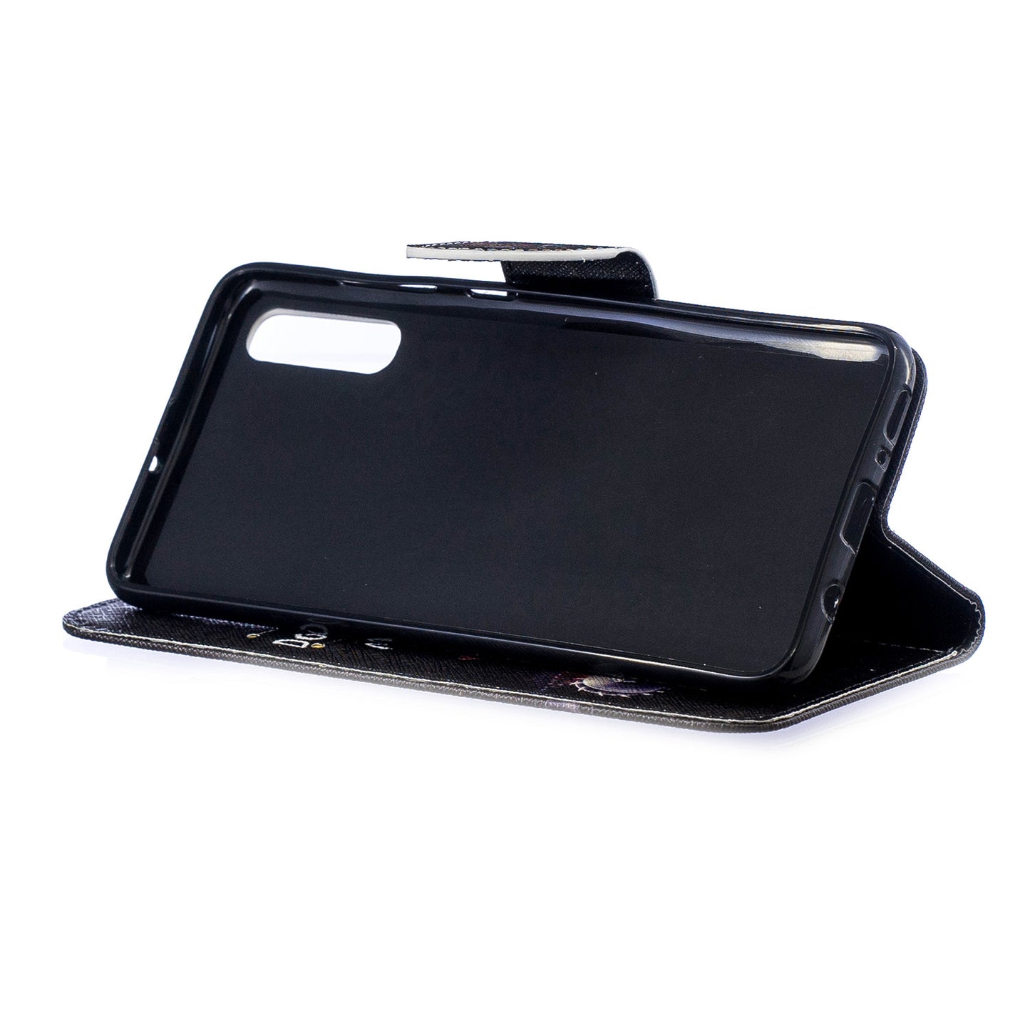 Pattern Printing PU Leather Wallet Stand Flip Cover for Samsung Galaxy A70