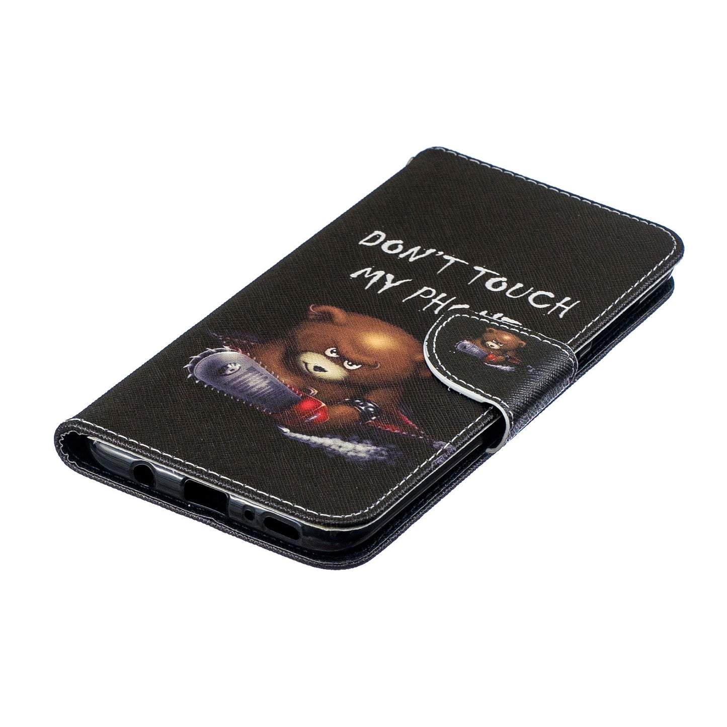 Pattern Printing PU Leather Wallet Stand Flip Cover for Samsung Galaxy A70