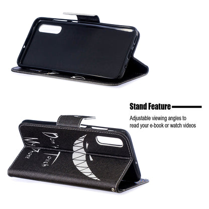 Pattern Printing PU Leather Wallet Stand Flip Cover for Samsung Galaxy A70