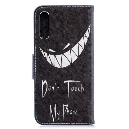 Pattern Printing PU Leather Wallet Stand Flip Cover for Samsung Galaxy A70