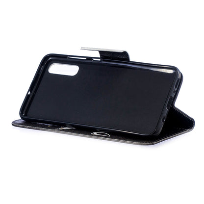 Pattern Printing PU Leather Wallet Stand Flip Cover for Samsung Galaxy A70