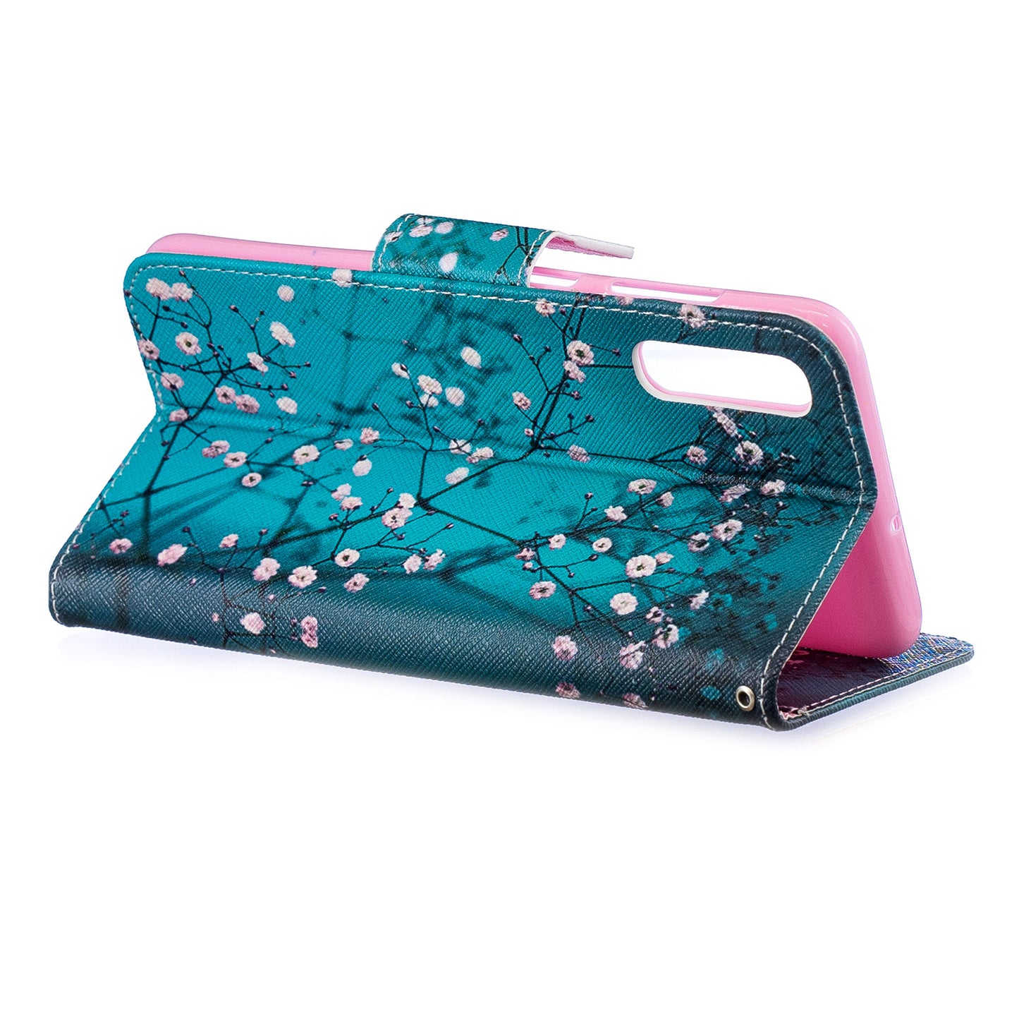 Pattern Printing PU Leather Wallet Stand Flip Cover for Samsung Galaxy A70