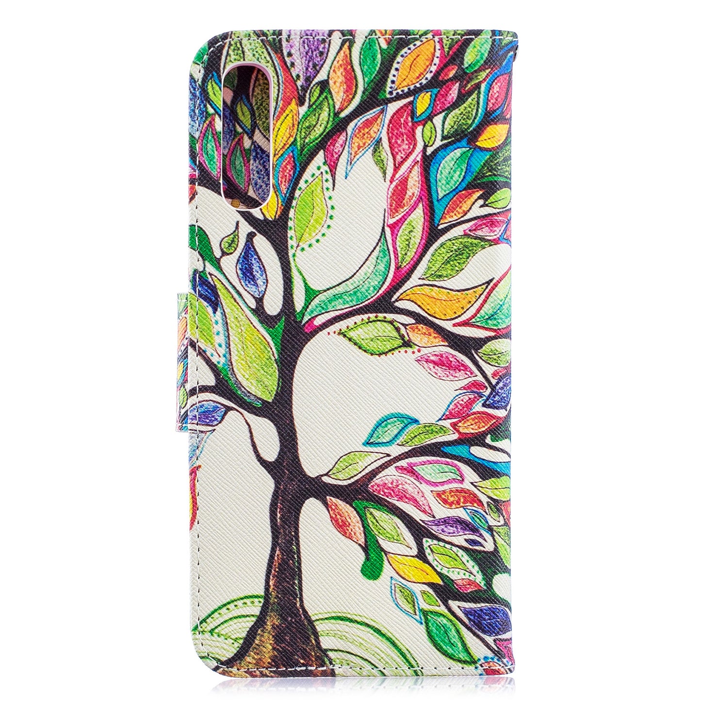 Pattern Printing PU Leather Wallet Stand Flip Cover for Samsung Galaxy A70