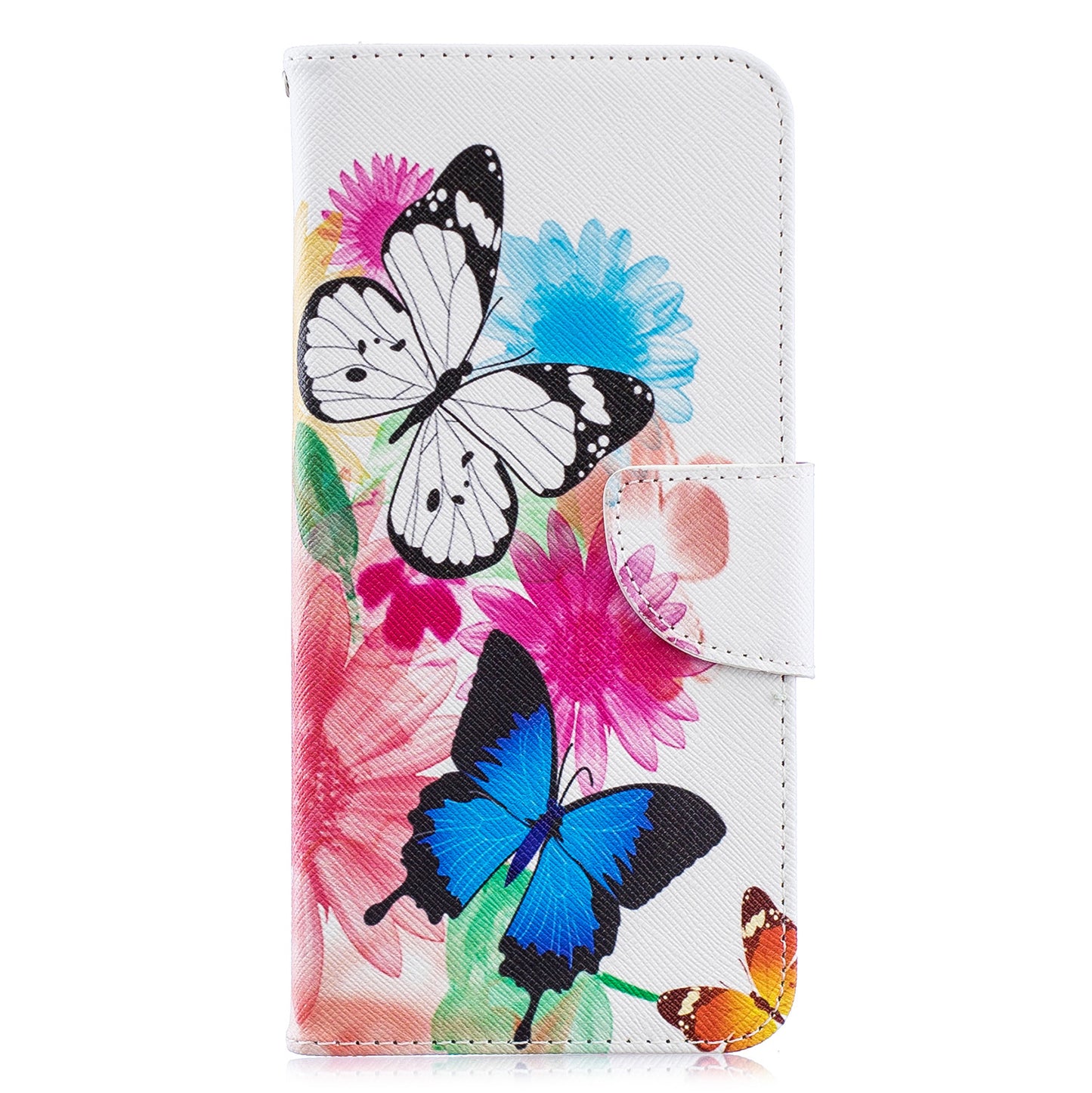 Pattern Printing PU Leather Wallet Stand Flip Cover for Samsung Galaxy A70