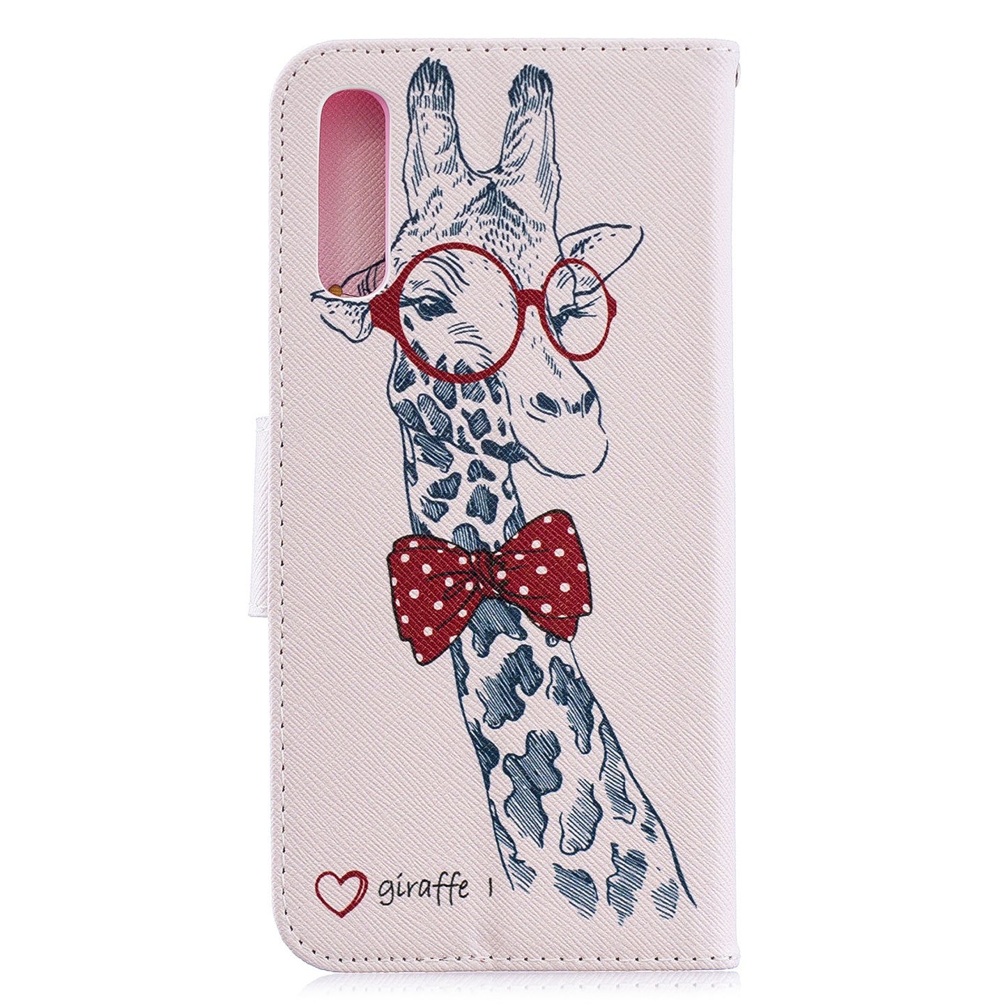 Pattern Printing PU Leather Wallet Stand Flip Cover for Samsung Galaxy A70