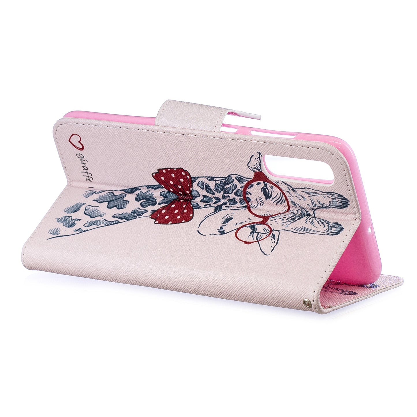 Pattern Printing PU Leather Wallet Stand Flip Cover for Samsung Galaxy A70