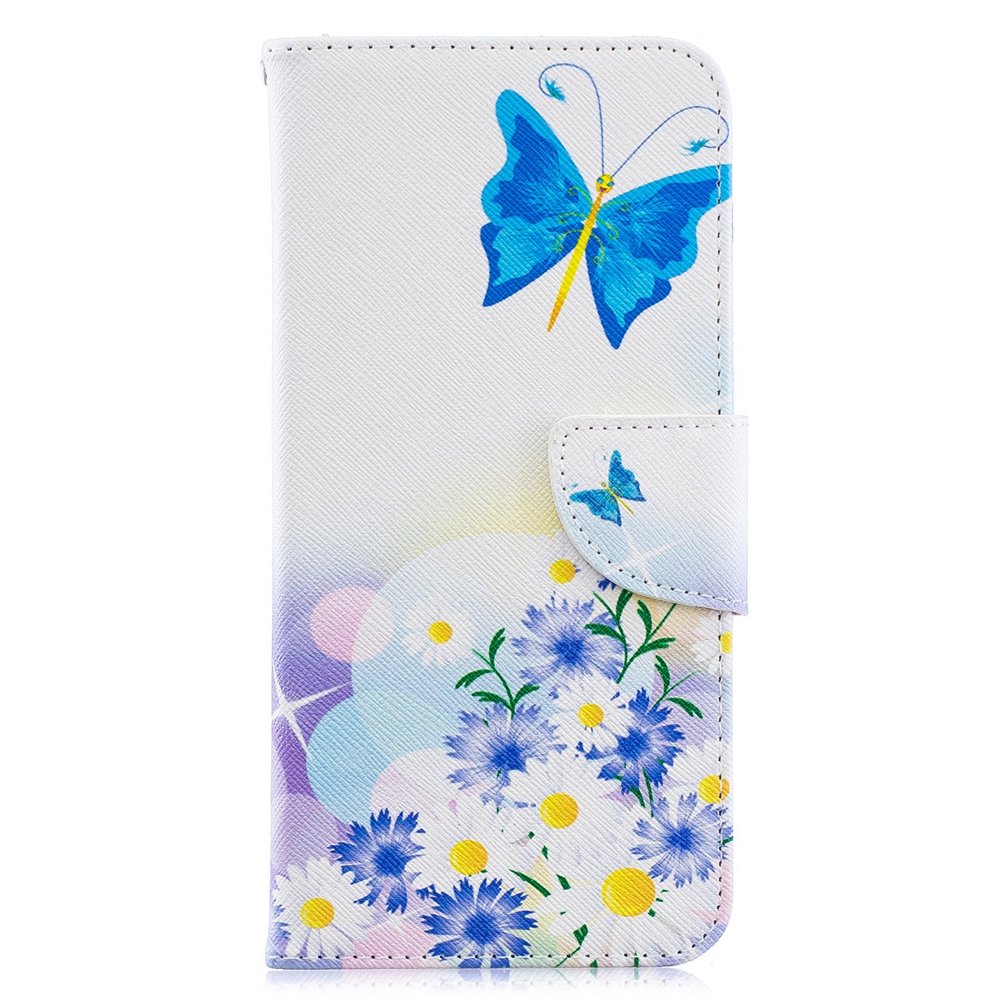 Pattern Printing PU Leather Wallet Stand Flip Cover for Samsung Galaxy A70