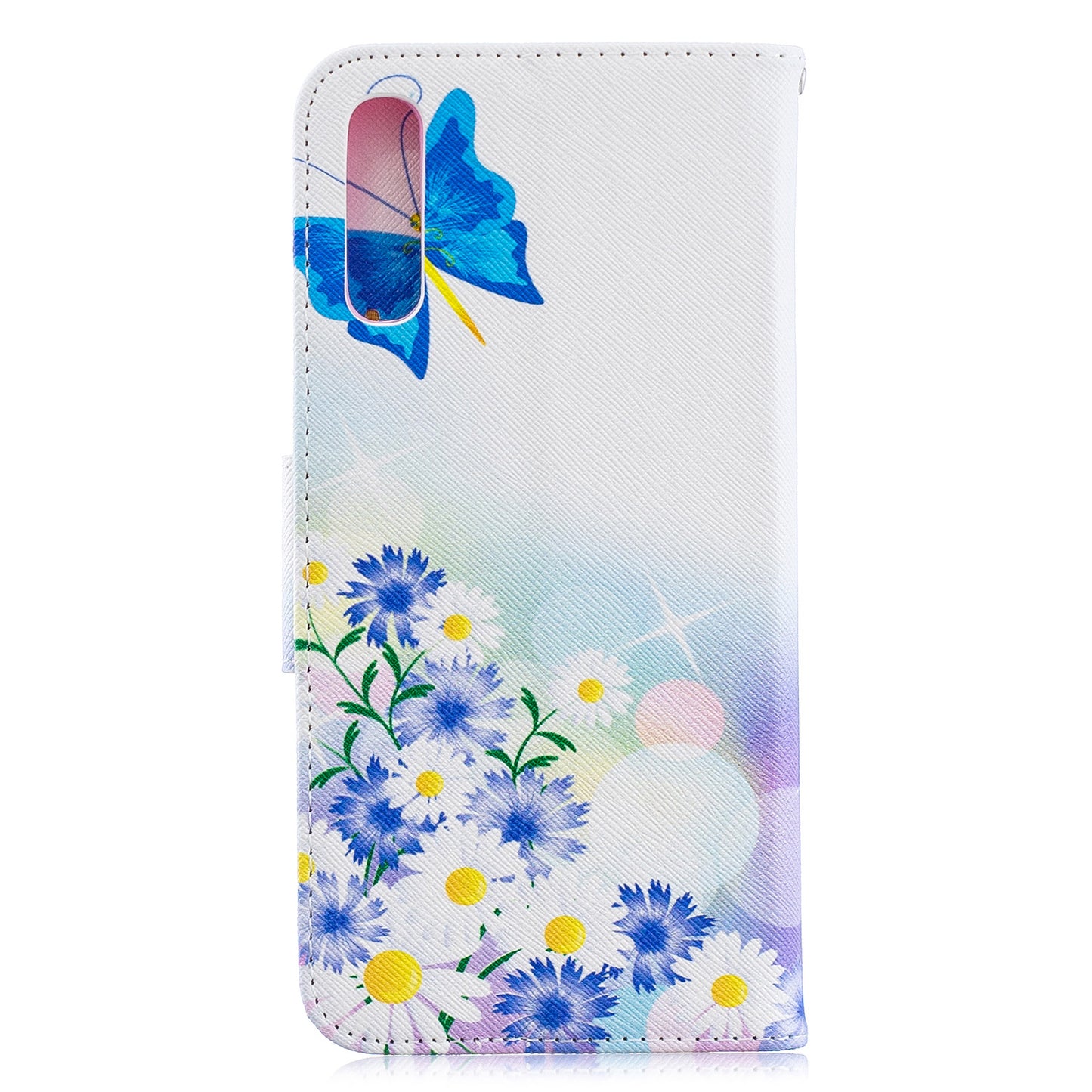Pattern Printing PU Leather Wallet Stand Flip Cover for Samsung Galaxy A70